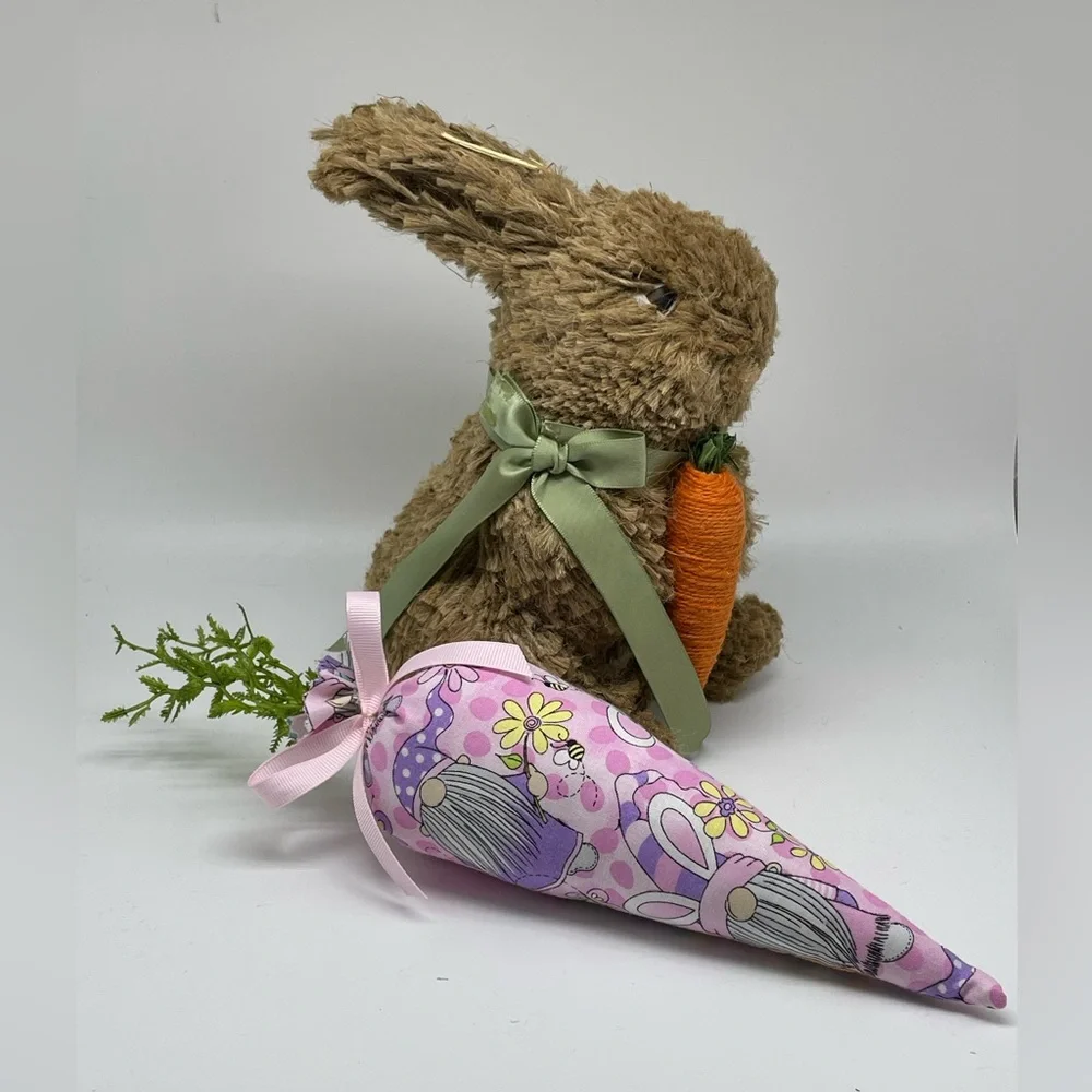 Set of 3 Easter Fabric Carrots / Easter Decor / Handmade Easter Decor - Picture 3 of 4